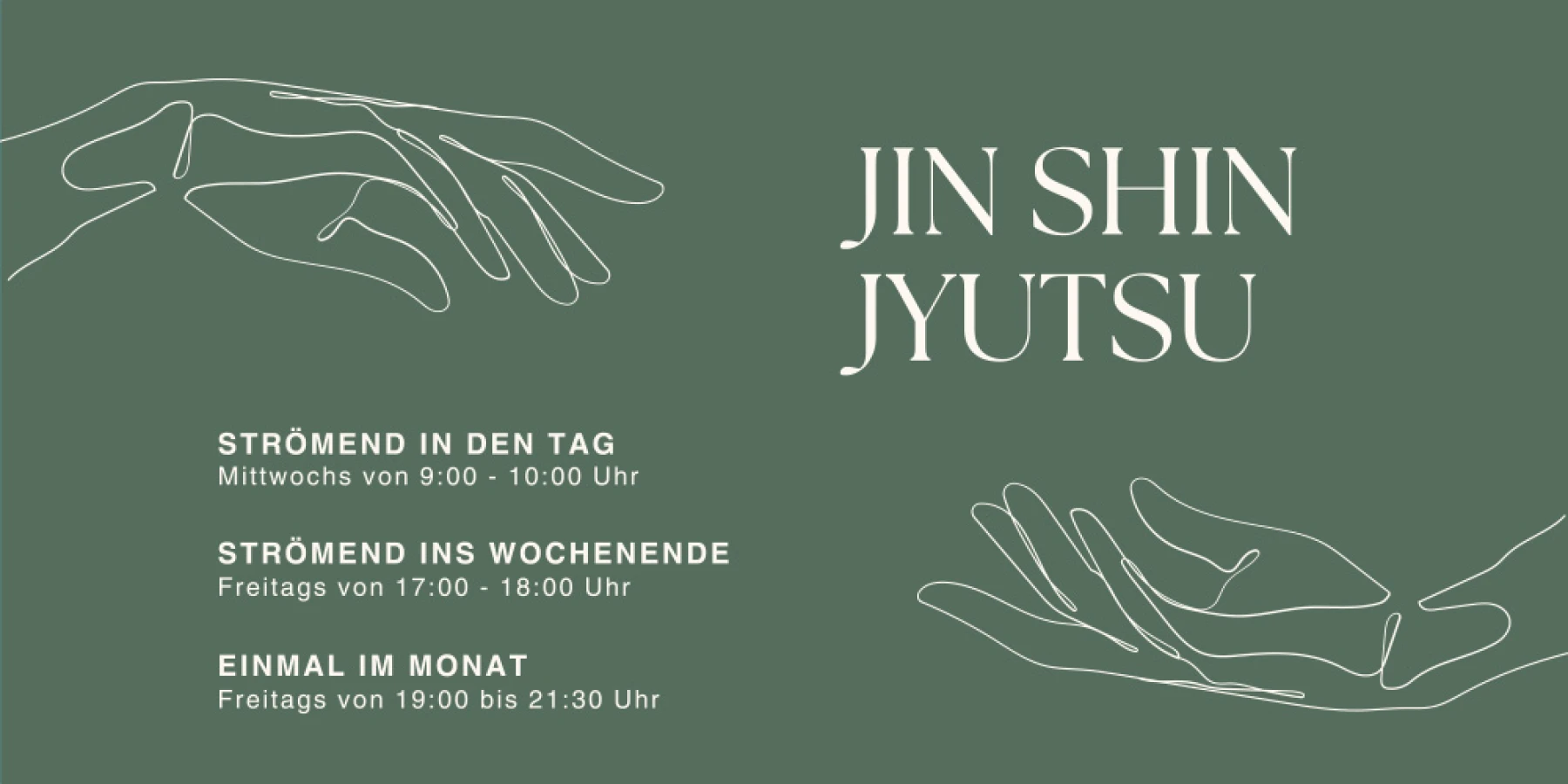 Jin Shin Jyutsu im Tao Institut Ravensburg